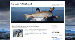 Desktop Screenshot of keylargofishingreport.com
